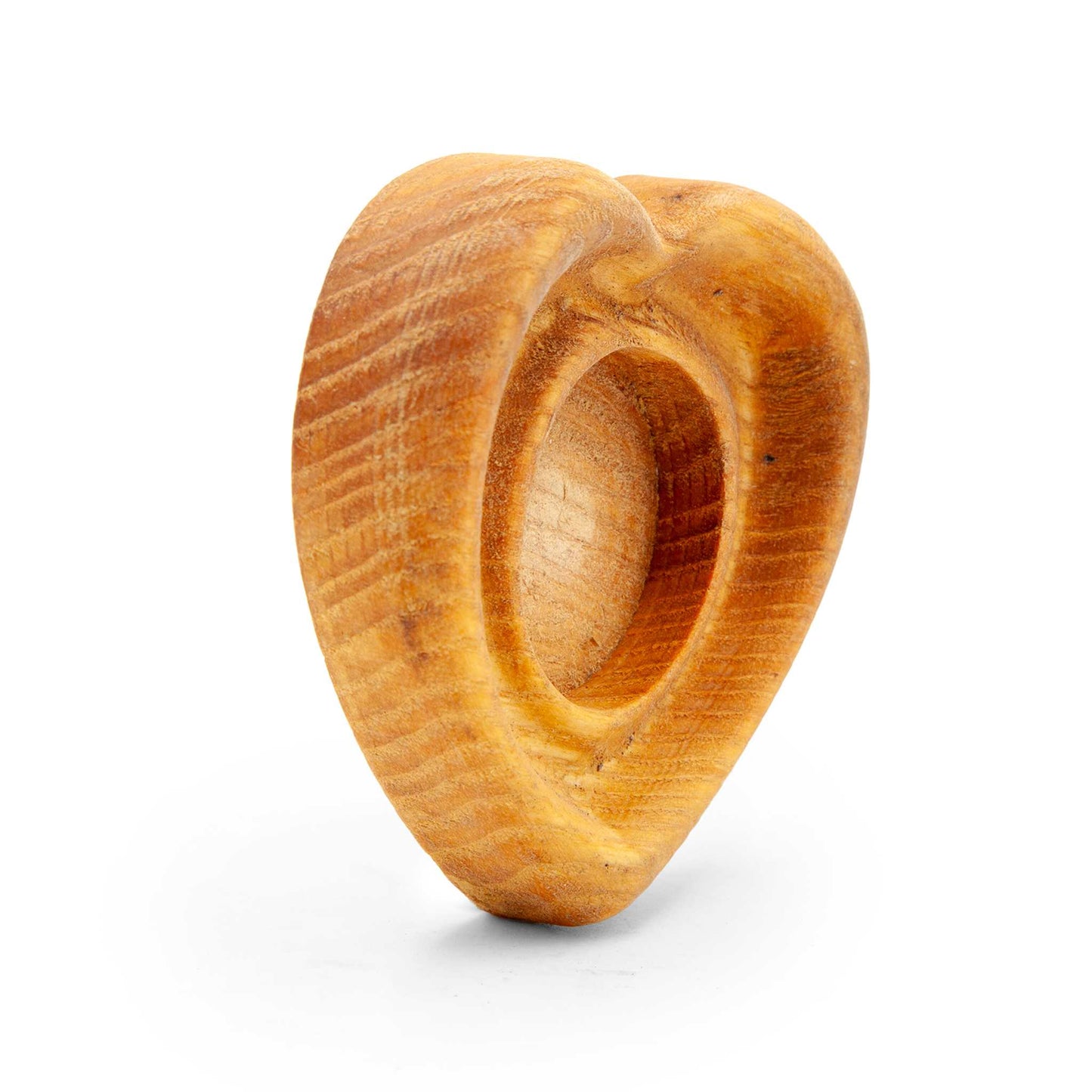 Faerly Candle Holder Oak Tealight Holder - Heart