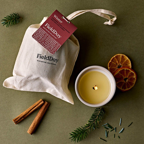 FieldDay Candles FieldDay Large Winter Candle - Cinnamon, Orange & Clove 190g/40hours