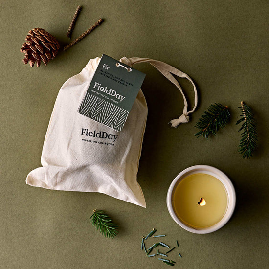 FieldDay Candles FieldDay Large Winter Fir Candle - Balsam Fir, Pine & Clove - 190g
