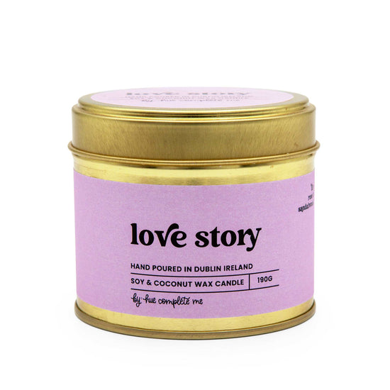 Hue Complete Me Candles Love Story Tin Candle - 190g/30 Hours - Hue Complete Me