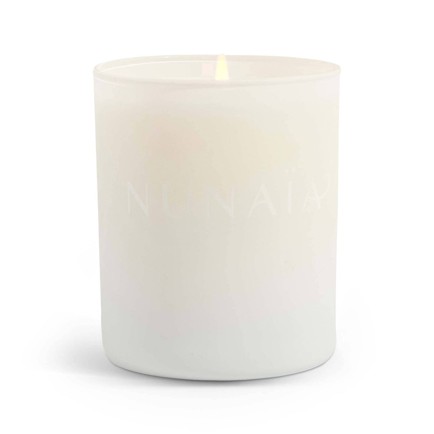 Nunaia Candles Sacred Space Candle - Lavender and Rose Geranium - Natural Soy Wax