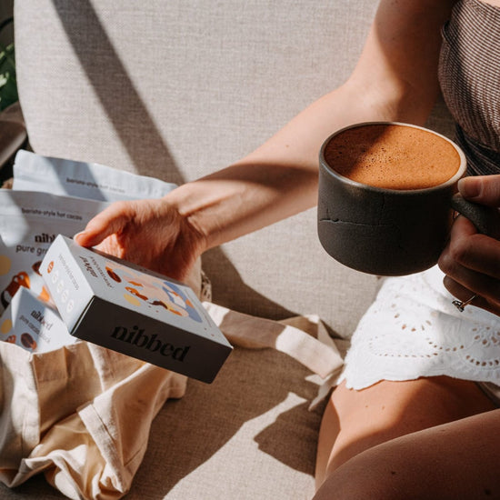 Nibbed Candy & Chocolate Nibbed Organic 100% Cacao Block