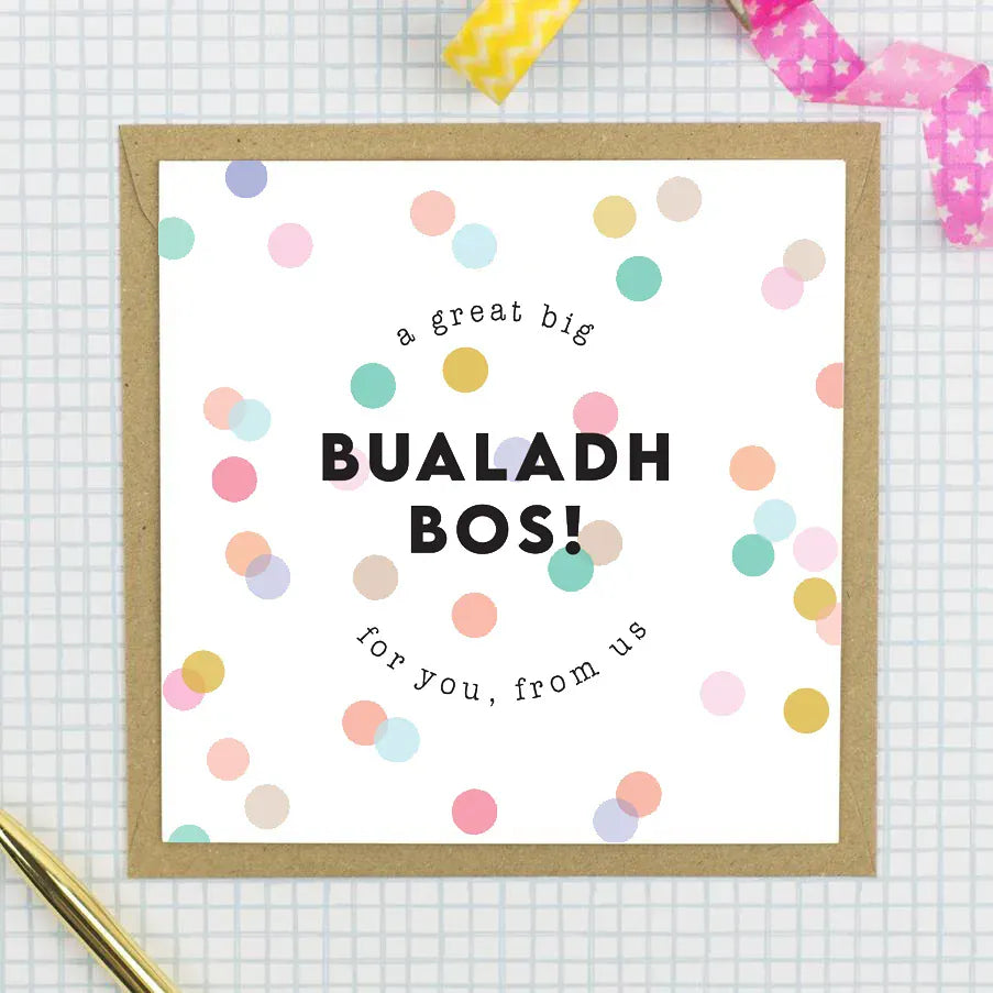 Pickled Pom Pom Cards Bualadh Bos! - Pickled Pom Pom Cards