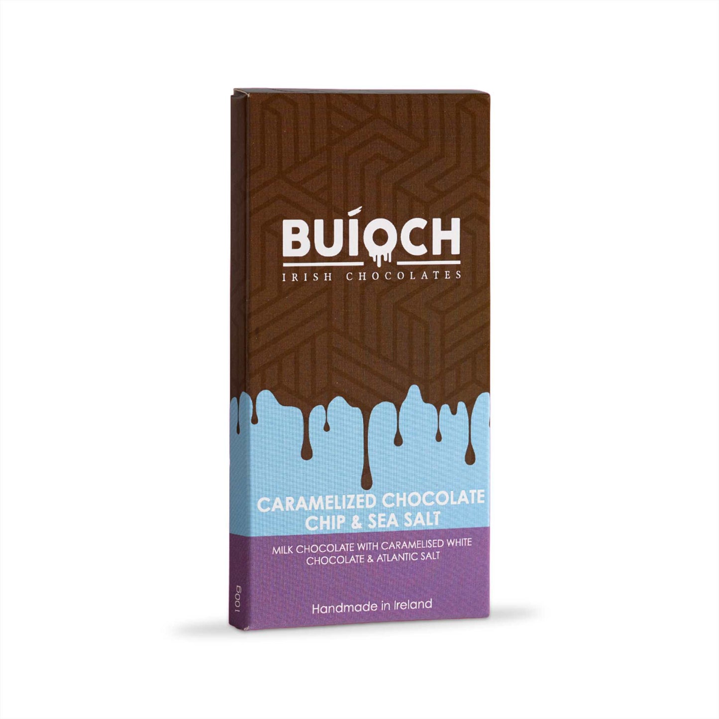 Buíoch Chocolate Buioch - Caramelized Chocolate Chip & Sea Salt Bar 100g