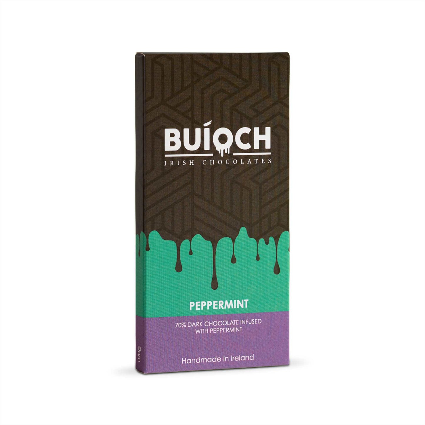 Buíoch Chocolate Buioch - Dark Chocolate Bar with Peppermint 100g