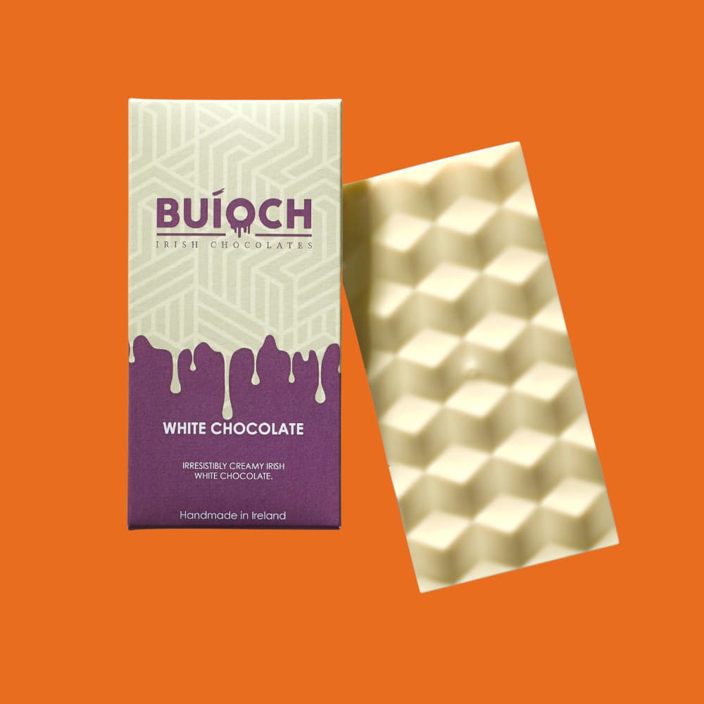 Buíoch Chocolate Buioch - White Chocolate Bar 100g