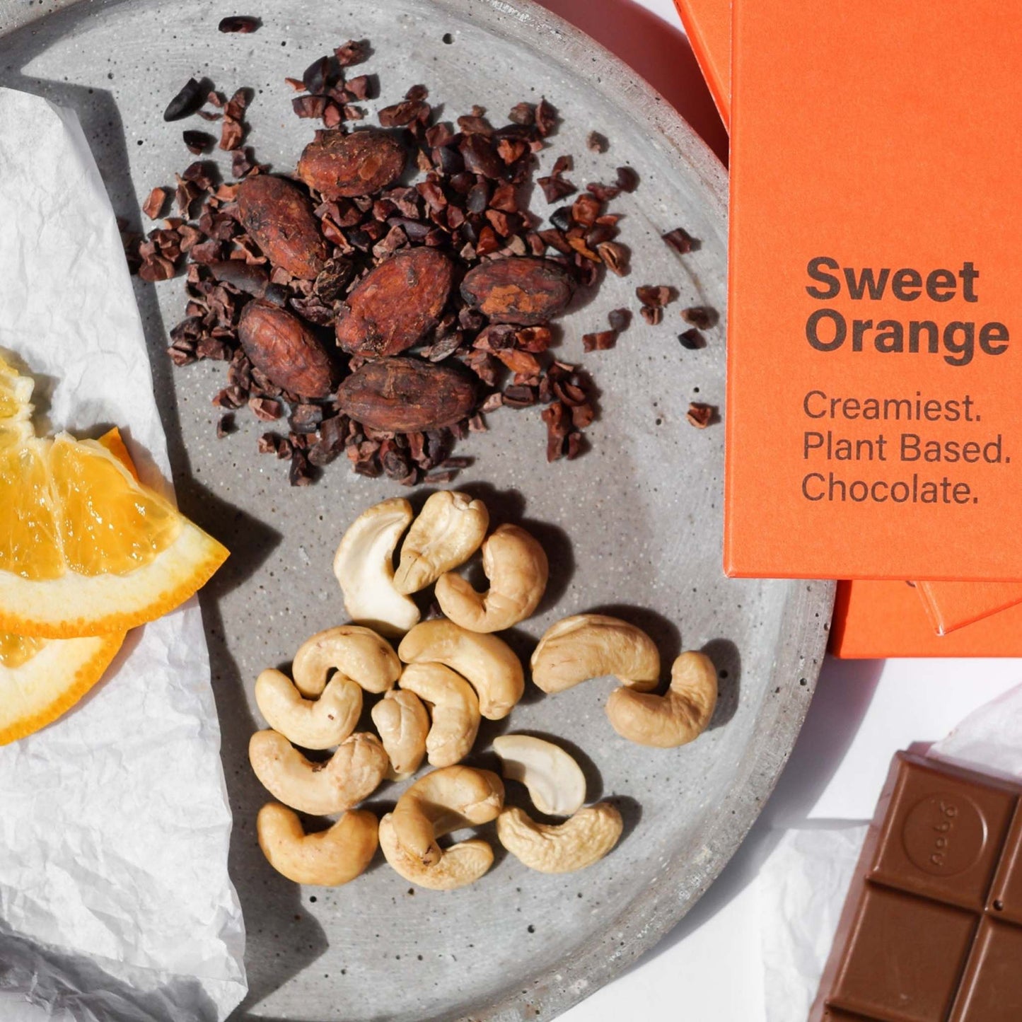 Nobó Chocolate Chocolate CLEARANCE Sweet Orange Large Bar 80g - Nobó Chocolate