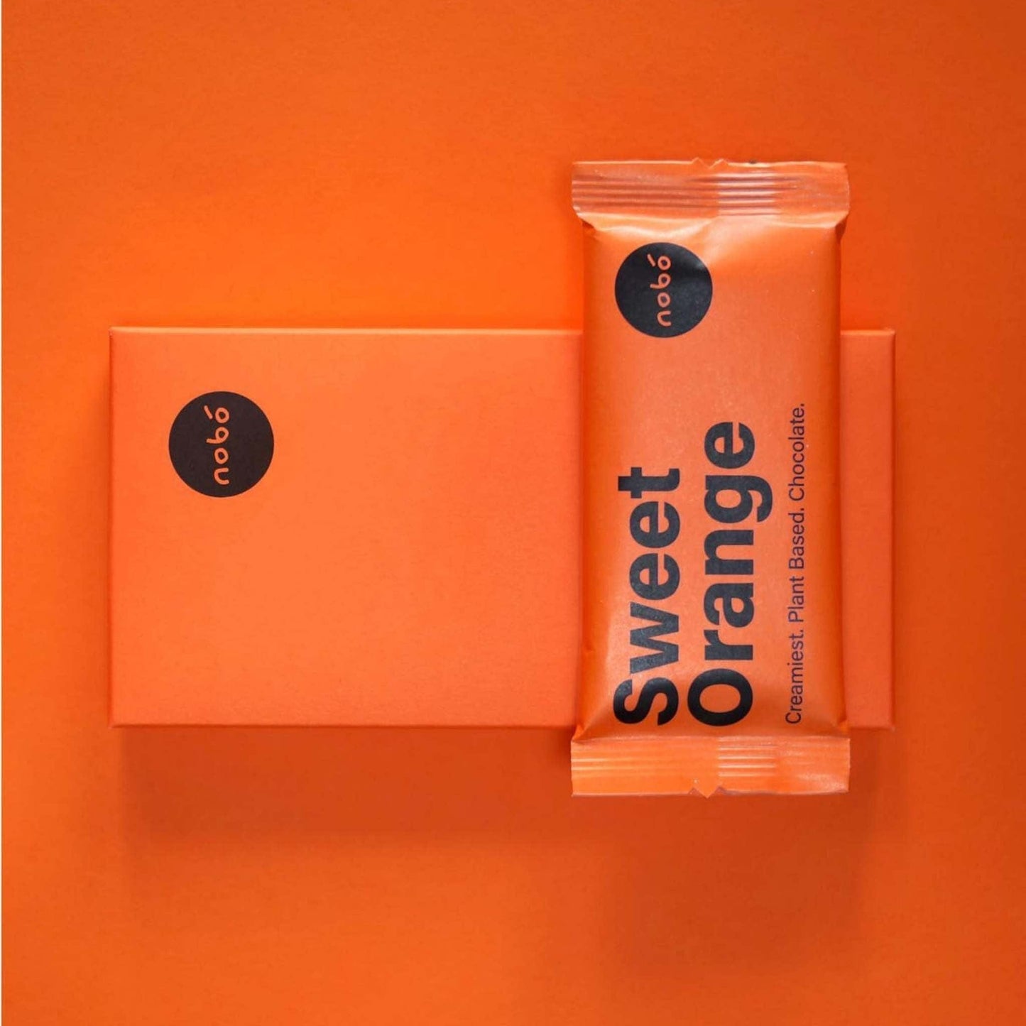 Nobó Chocolate Chocolate CLEARANCE Sweet Orange Large Bar 80g - Nobó Chocolate