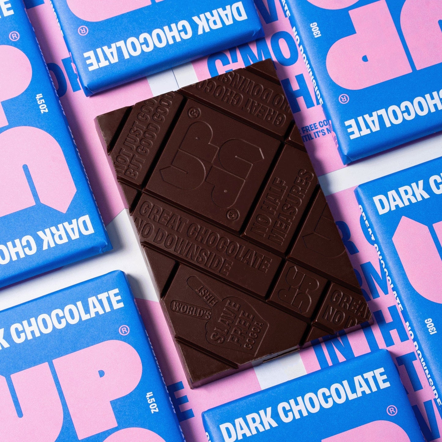 UP-UP Chocolate Chocolate UP-UP Original Dark Chocolate Bar - 120G