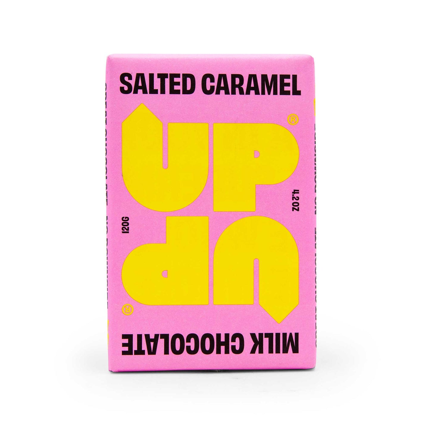 UP-UP Chocolate Chocolate UP-UP Salted Caramel Milk Chocolate Bar 120G