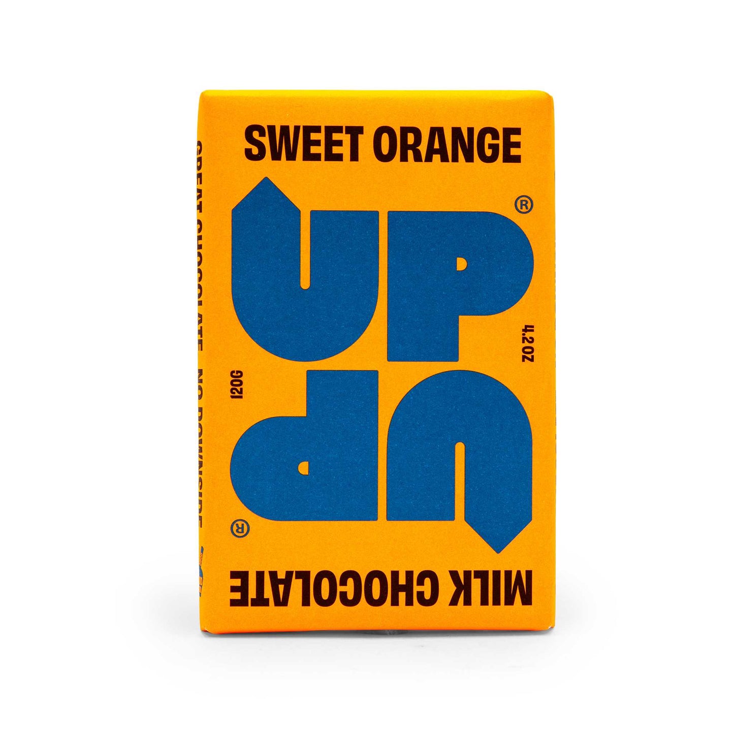 UP-UP Chocolate Chocolate UP-UP Sweet Orange Milk Chocolate Bar 120G