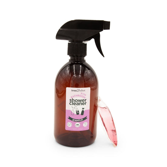 Iron & Velvet Cleaning Detergent Grapefruit Iron & Velvet - Shower Cleaner - Starter Pack