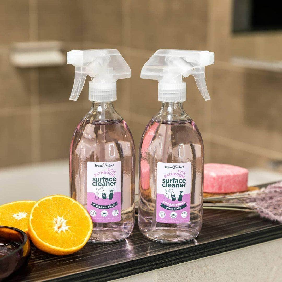Iron & Velvet Cleaning Detergent Iron & Velvet - Bathroom & Shower Spray - Starter Pack