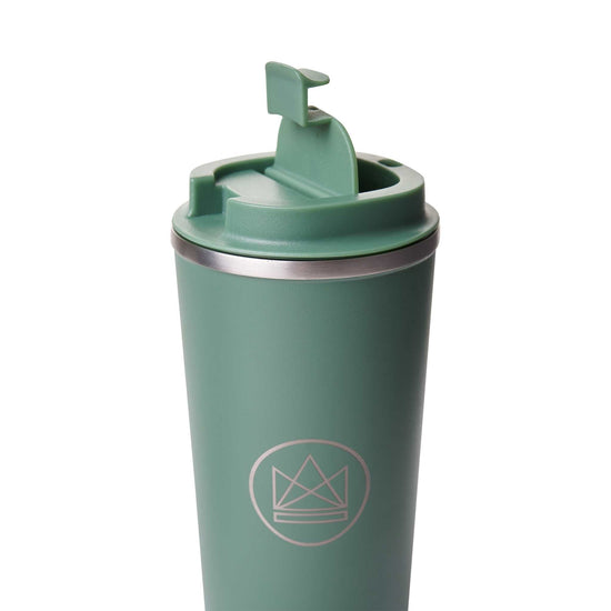 Neon Kactus Coffee Cup Insulated Tumbler with Lid & Straw - 24oz/710ml -  Happy Camper Green- Neon Kactus
