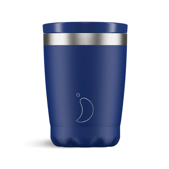 Chilly's Coffee Cups Chilly's Original Insulated Coffee Cup 340ml - Matte Blue