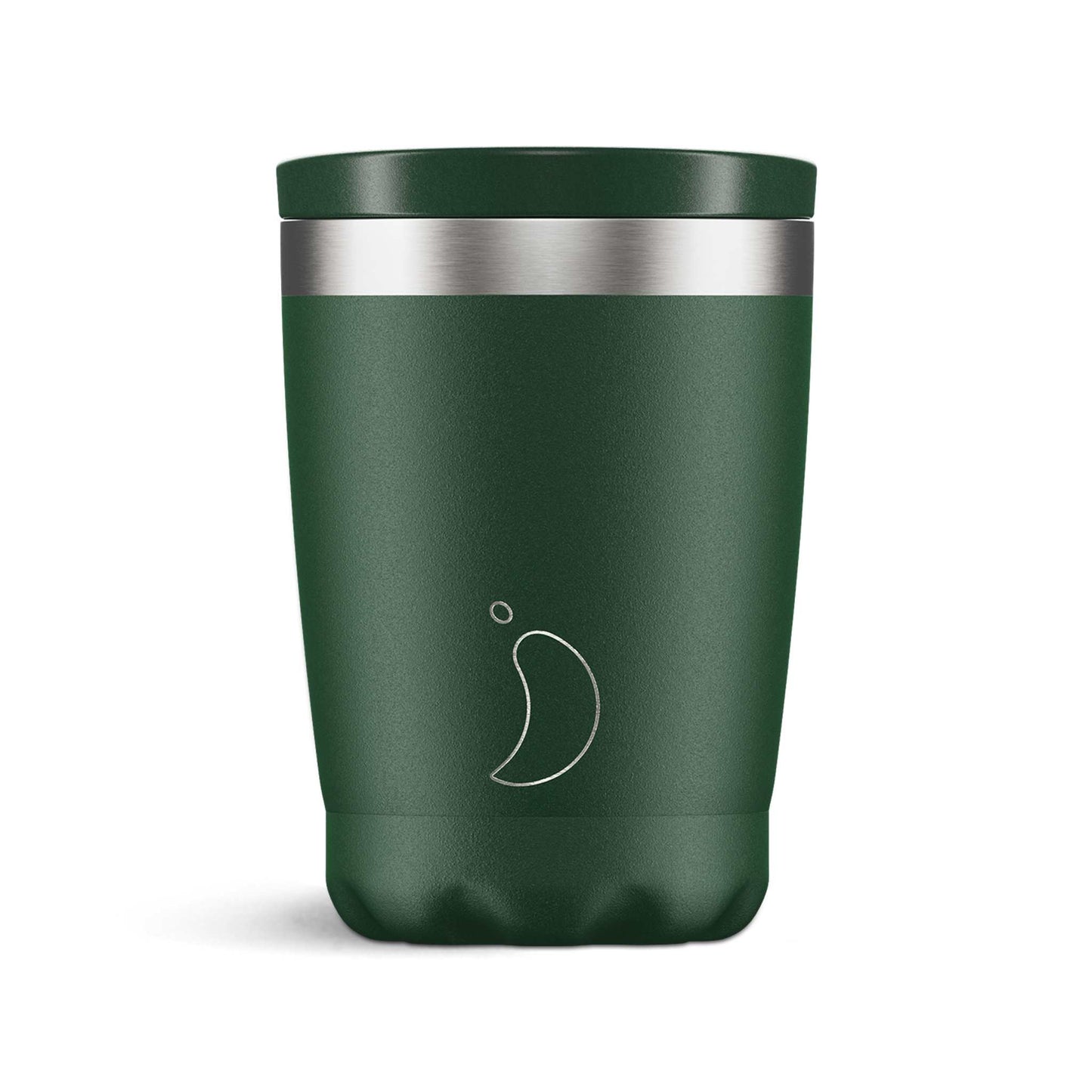 Chilly's Coffee Cups Chilly's Original Insulated Coffee Cup 340ml - Matte Green