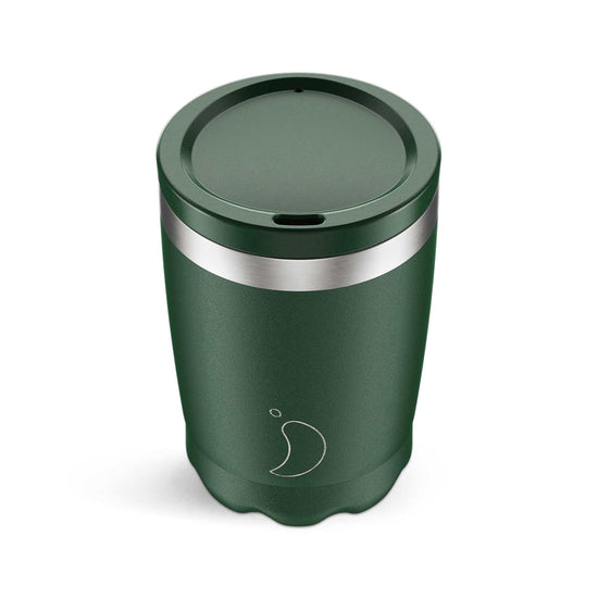 Chilly's Coffee Cups Chilly's Original Insulated Coffee Cup 340ml - Matte Green