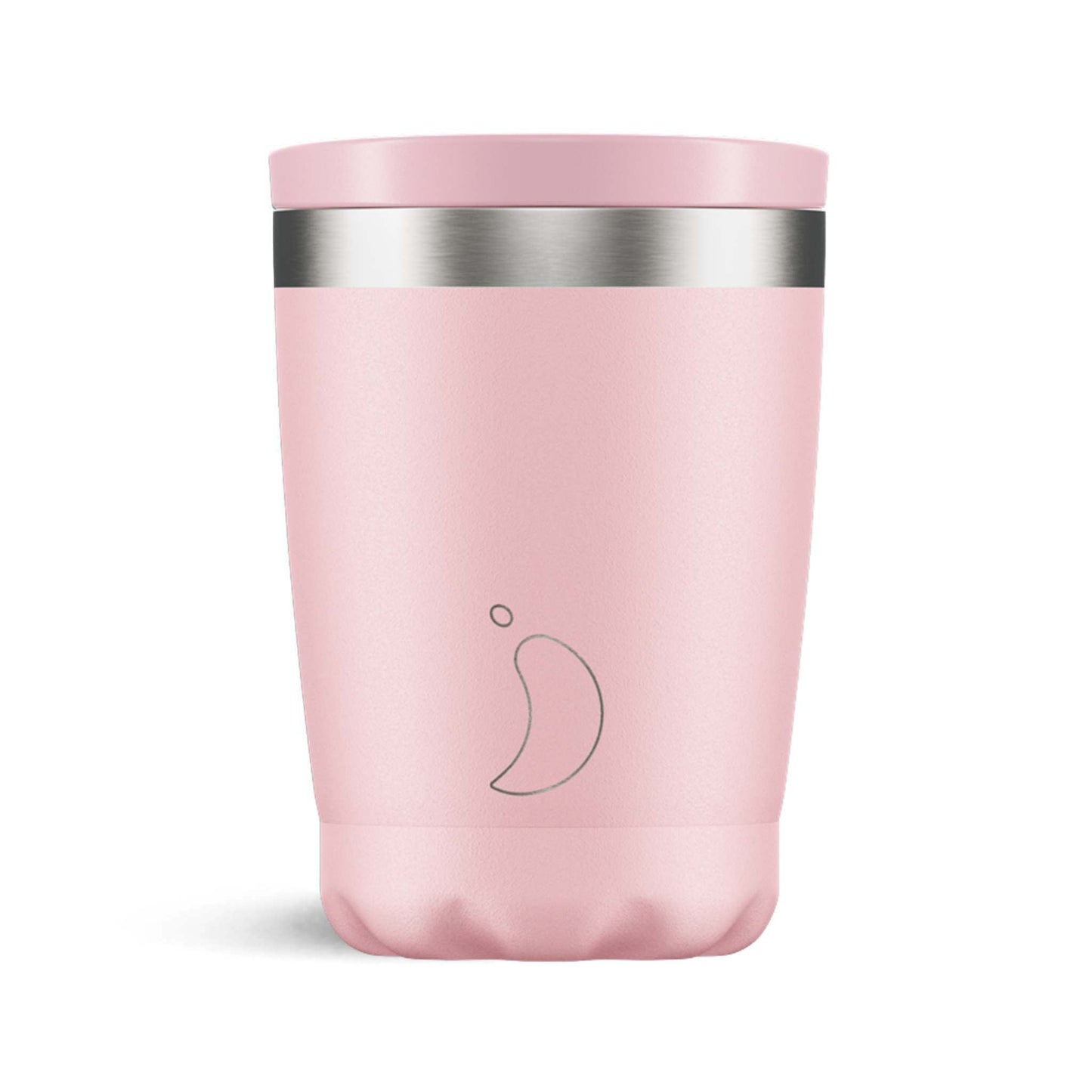 Chilly's Coffee Cups Chilly's Original Insulated Coffee Cup 340ml - Pastel Pink