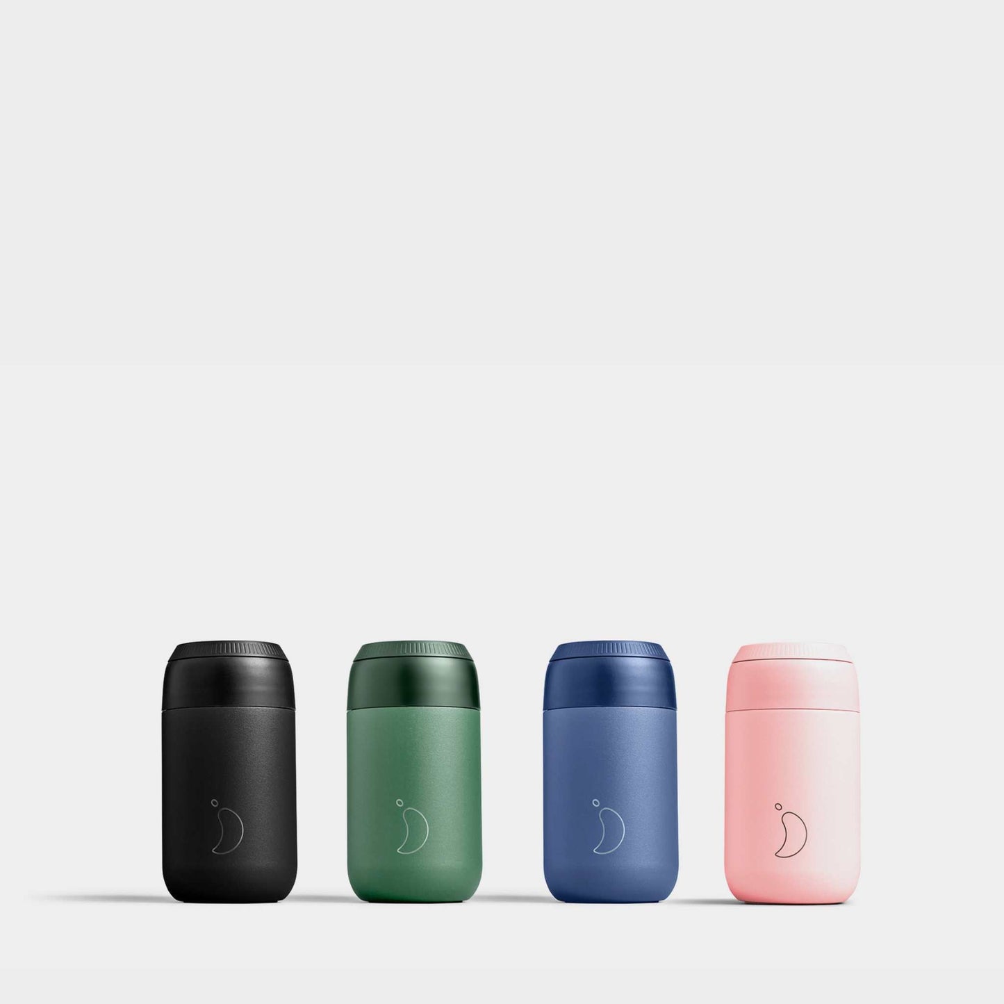 Chilly's Serie 2 Koffiebeker - 340 Ml, Roestvrij Staal, Houdt Warm/koud, Blush Pink