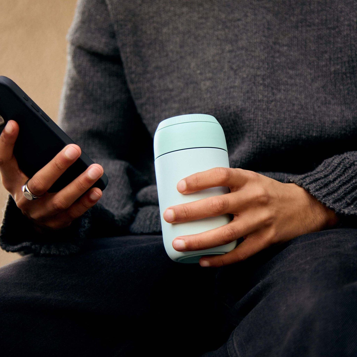 Chilly's Coffee Cups Chilly's Series 2 Insulated Coffee Cup 340ml - Lichen Green