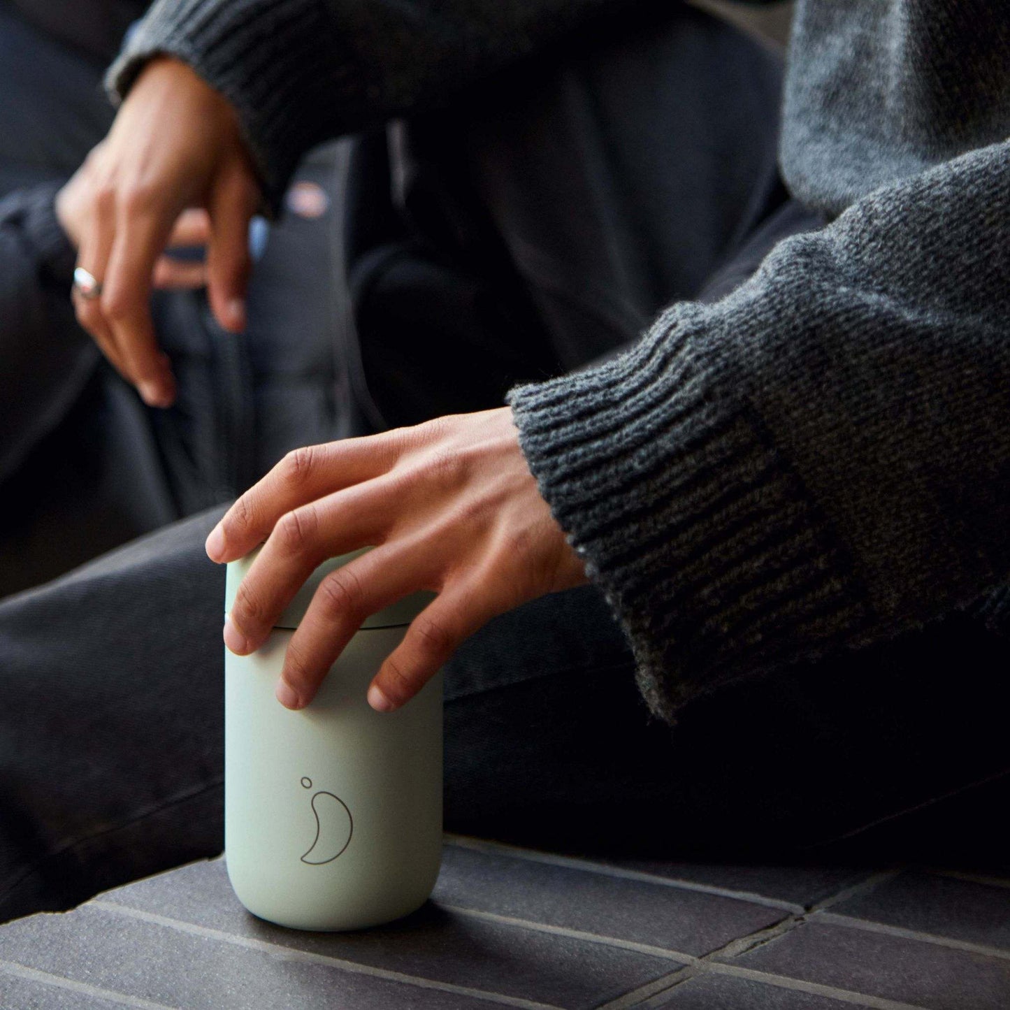 Chilly's Coffee Cups Chilly's Series 2 Insulated Coffee Cup 340ml - Lichen Green