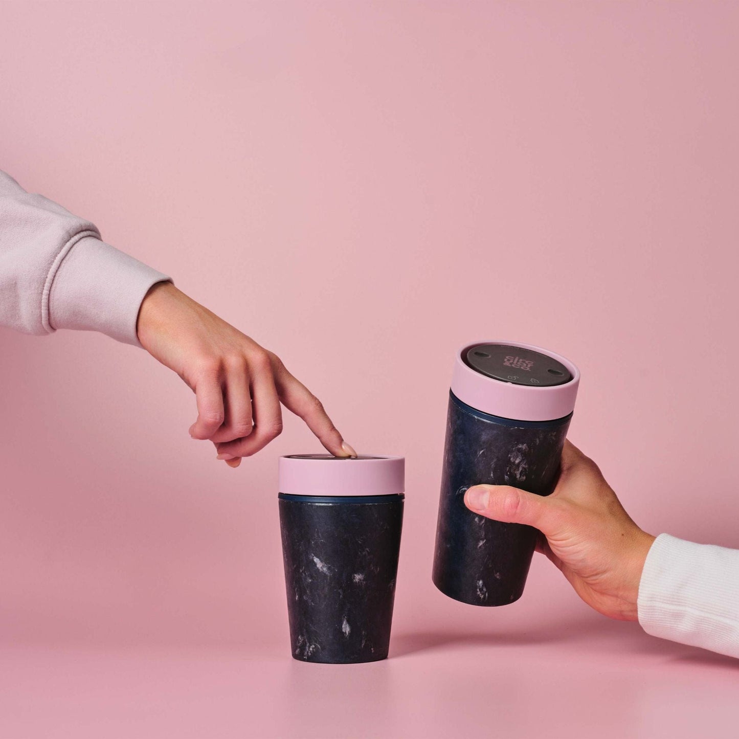 Circular&Co Coffee Cups Circular&Co. Reusable Cup - Made From Recycled Fabric and Denim - 12oz (340ml)