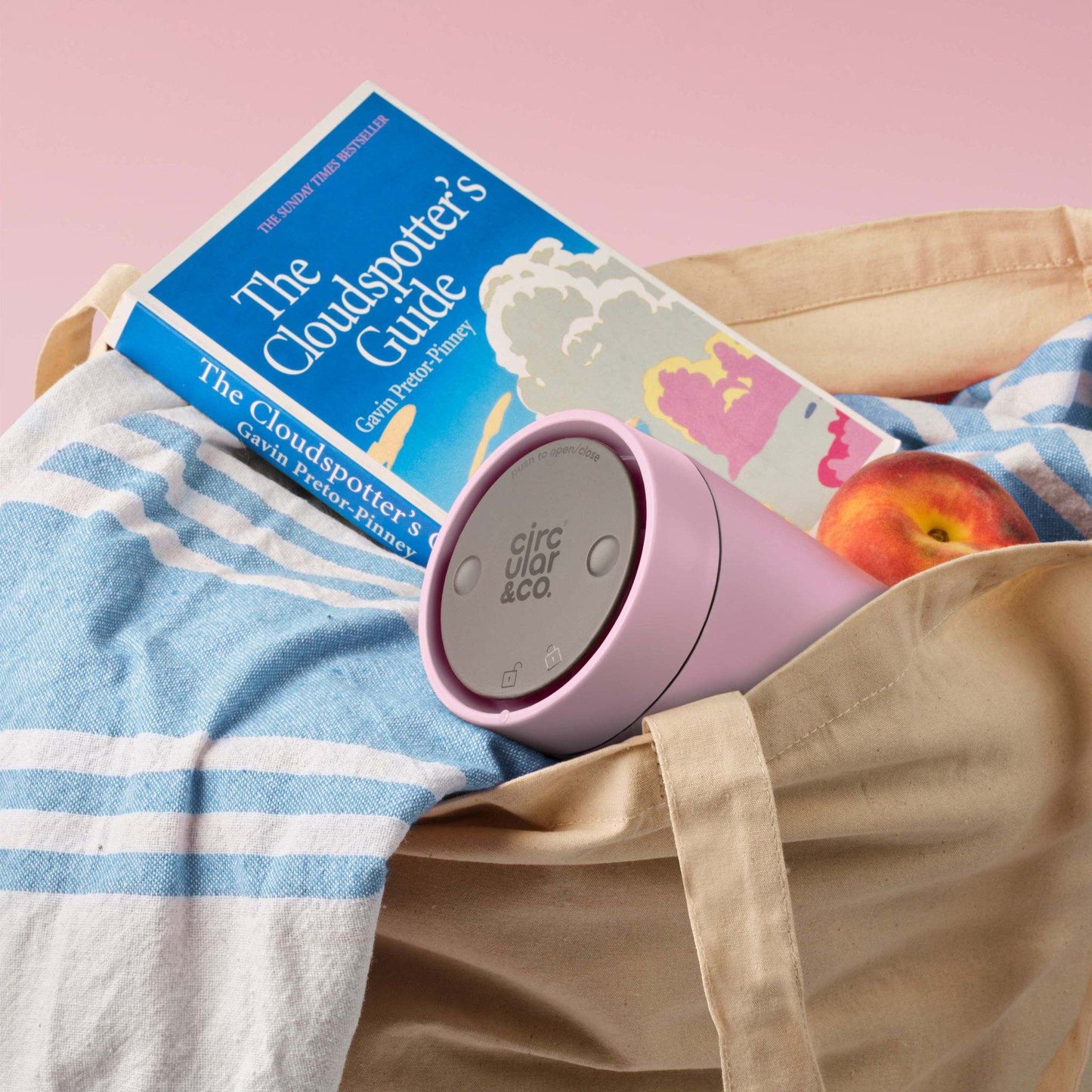 Circular&Co Coffee Cups Circular&Co. Reusable Travel Mug - Made From Recycled Stainless Steel - 12oz (340ml)