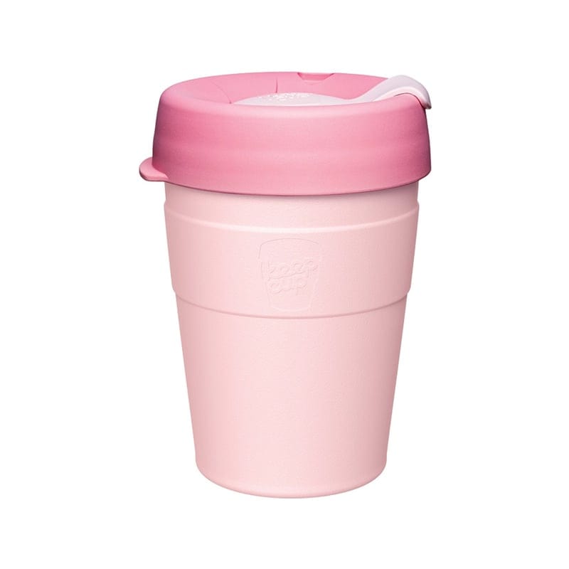 Keepcup Thermal Coffee Cups KeepCup Thermal Insulated Reusable Coffee Cup  12oz Med Roseate Pink