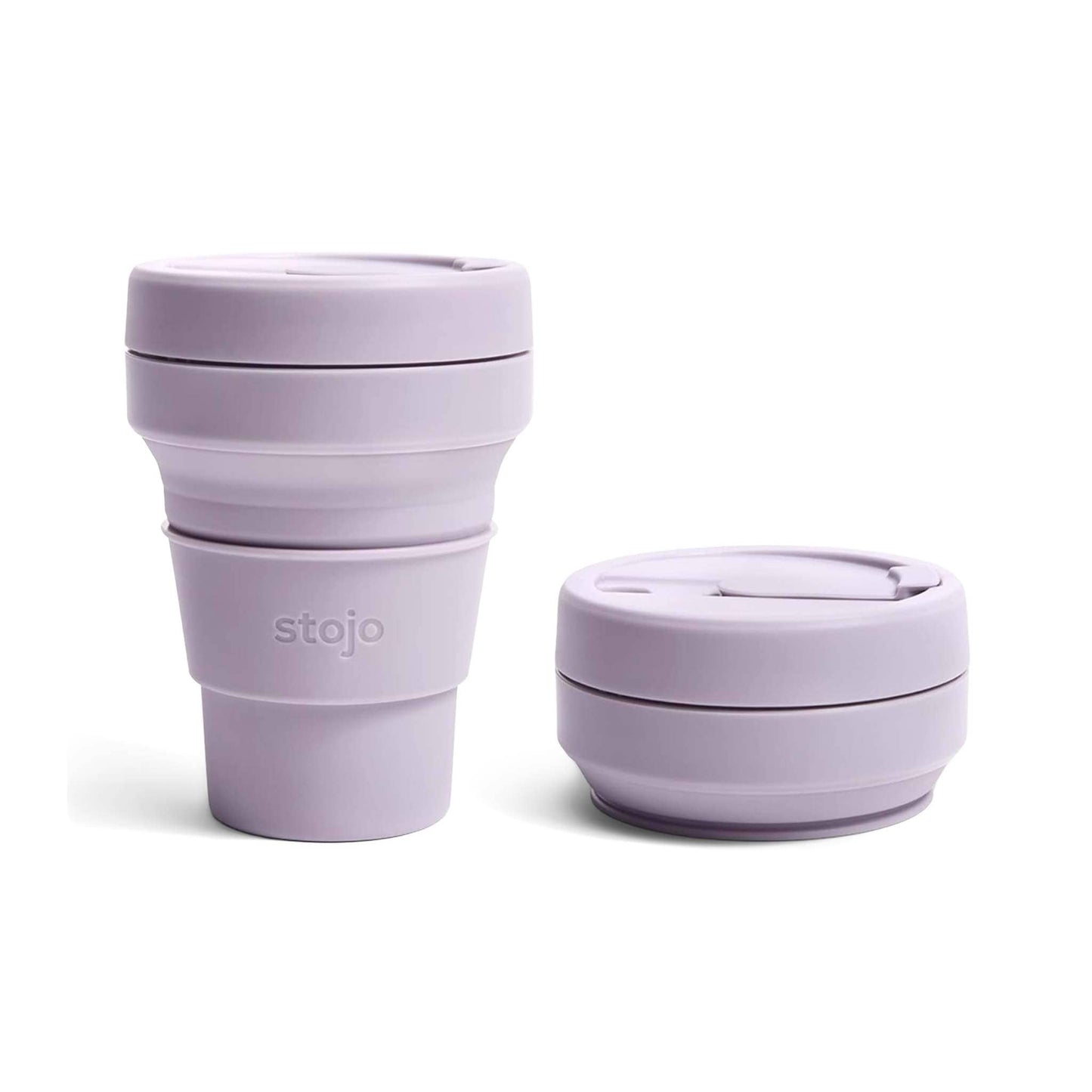 Stojo Coffee Cups Stojo Collapsible & Reusable Travel Mug 12oz/355ml - Lilac