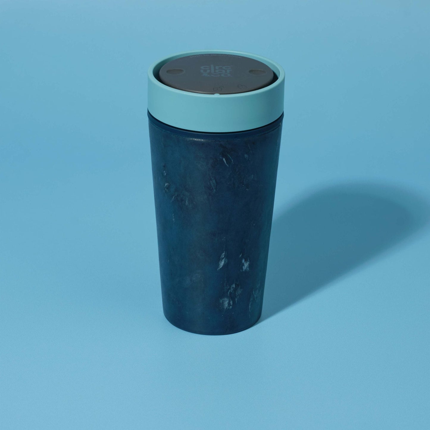 Circular&Co Coffee Cups Stonewash Blue Circular&Co. Reusable Cup - Made From Recycled Fabric and Denim - 12oz (340ml)