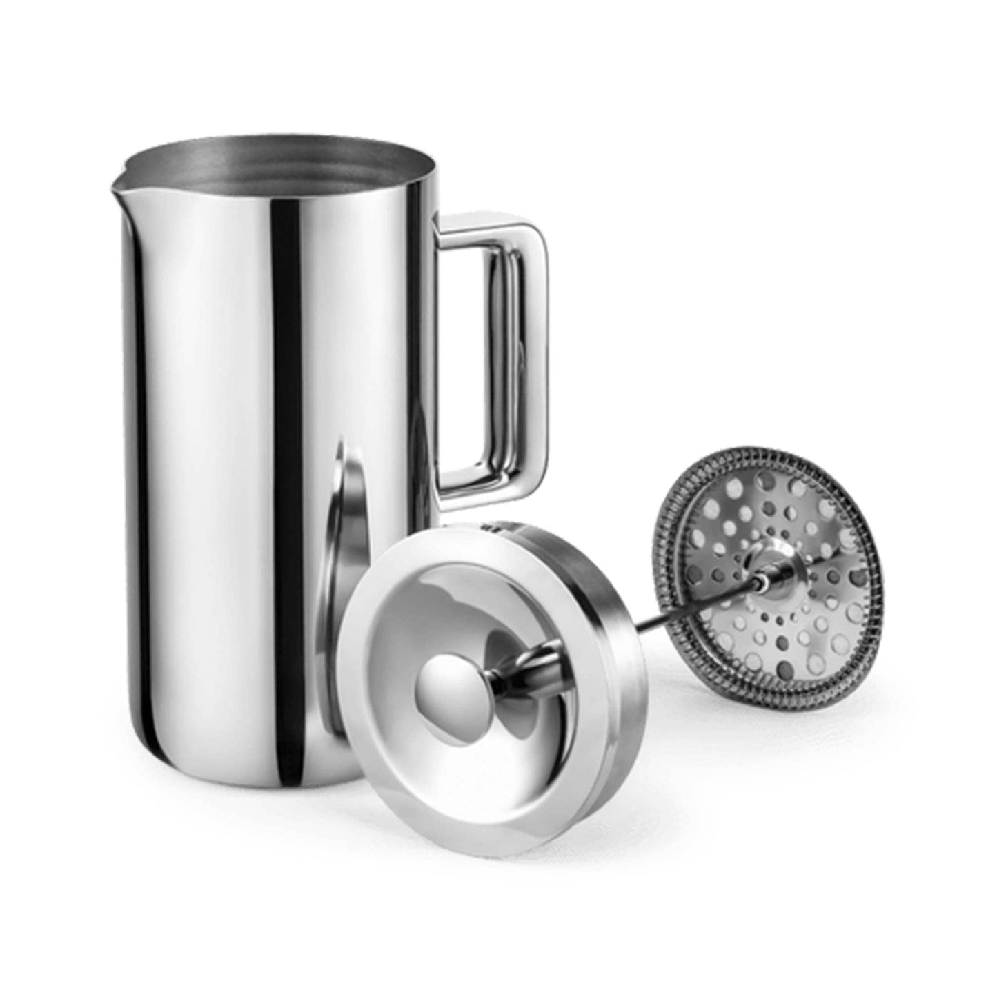Aarke Coffee Maker Aarke Coffee Press - Stainless Steel - Double-Walled - Reusable Filter - 1 Litre