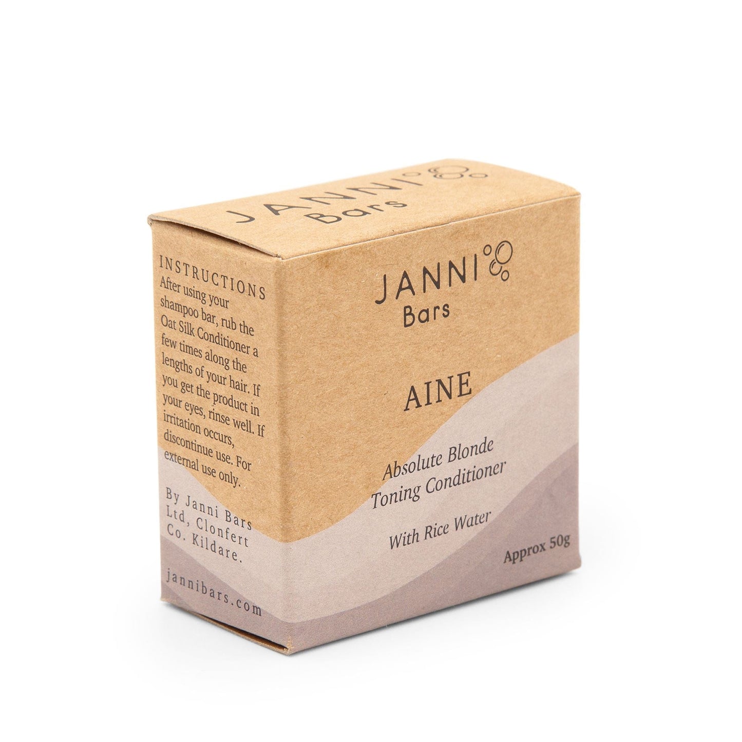 Janni Bars Conditioner Aine Toning Conditioner Bar for Blondes- Janni Bars