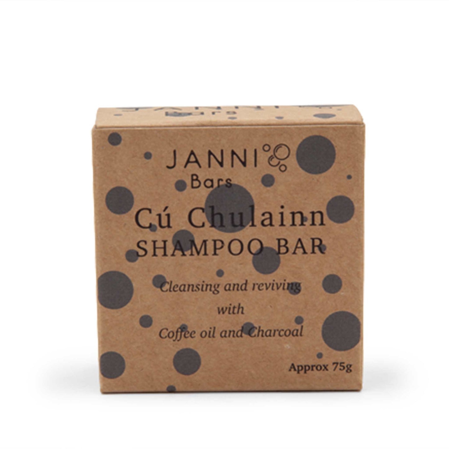 Janni Bars Conditioner Cú Chulainn Shampoo Bar - Coconut, Charcoal and Coffee Oil - Janni Bars
