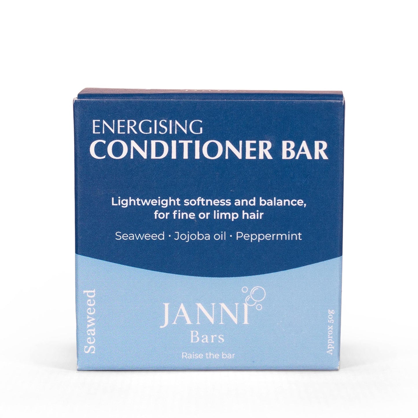 Janni Bars Conditioner Energising Conditioner Bar for Fine & Limp Hair - Seaweed - Janni Bars