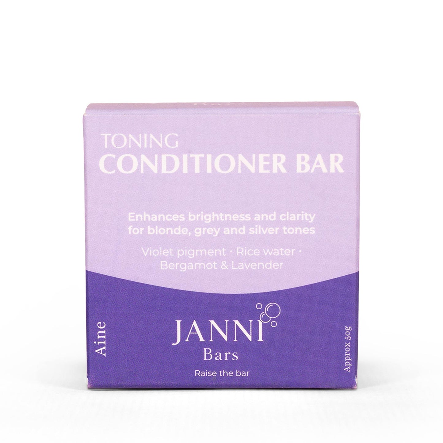 Janni Bars Conditioner Toning Conditioner Bar for Blondes & Greys - Áine - Janni Bars