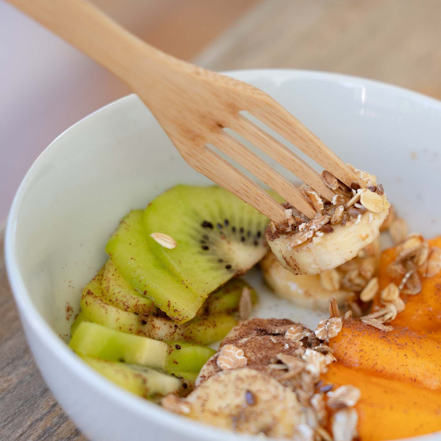 Bamboovement Cutlery Reusable Bamboo Cutlery Set with Straw and Brush - Travel Pouch