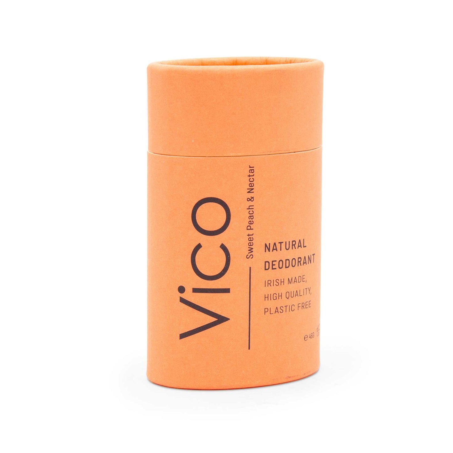 Vico Deodorant Vico Natural Deodorant Stick 55g - 24hr Odour Protection -  Sweet Peach & Nectar