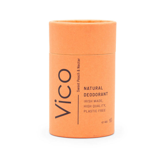 Vico Deodorant Vico Natural Deodorant Stick 55g - 24hr Odour Protection -  Sweet Peach & Nectar