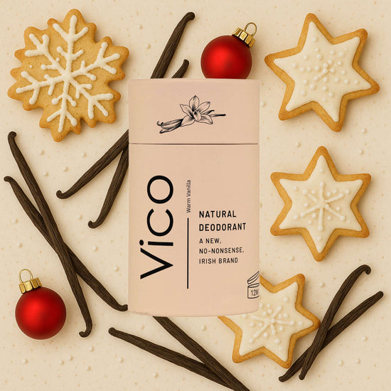 Vico Deodorant Vico Natural Deodorant Stick 55g - 24hr Odour Protection - Warm Vanilla - Limited Edition
