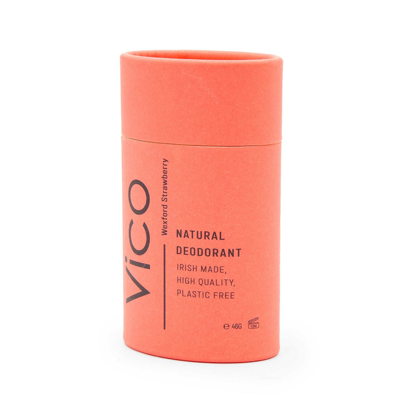 Vico Deodorant Vico Natural Deodorant Stick 55g - 24hr Odour Protection -  Wexford Strawberry