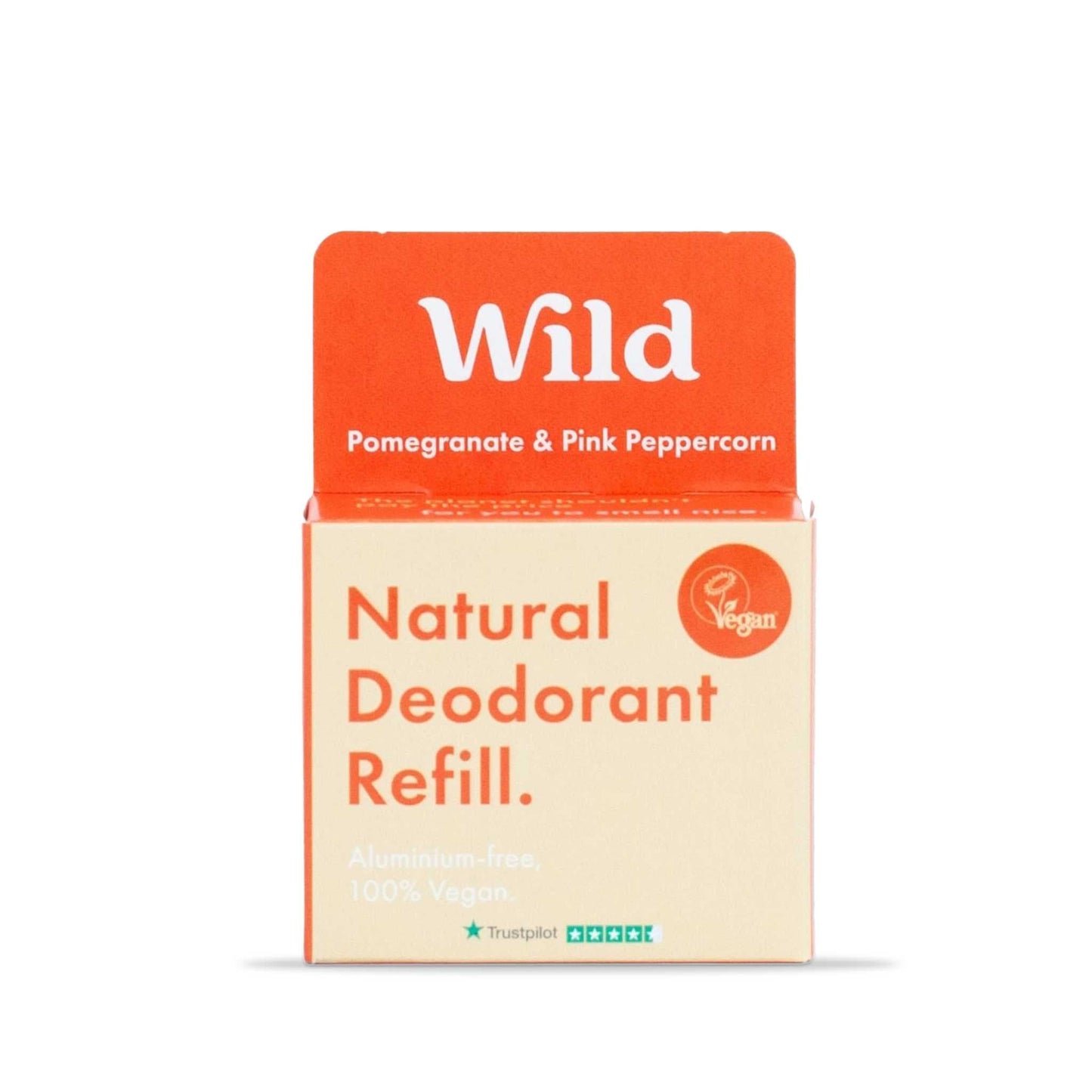 Wild Deodorant Wild Natural Deodorant Refill - Pomegranate & Pink Peppercorn