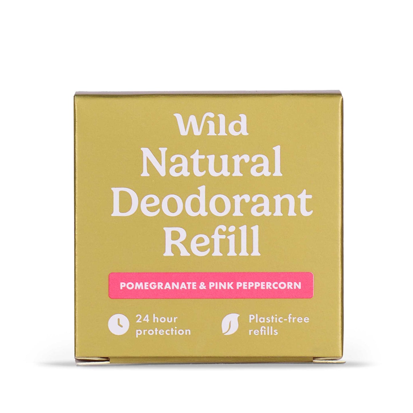 Wild Deodorant Wild Natural Deodorant Refill - Pomegranate & Pink Peppercorn