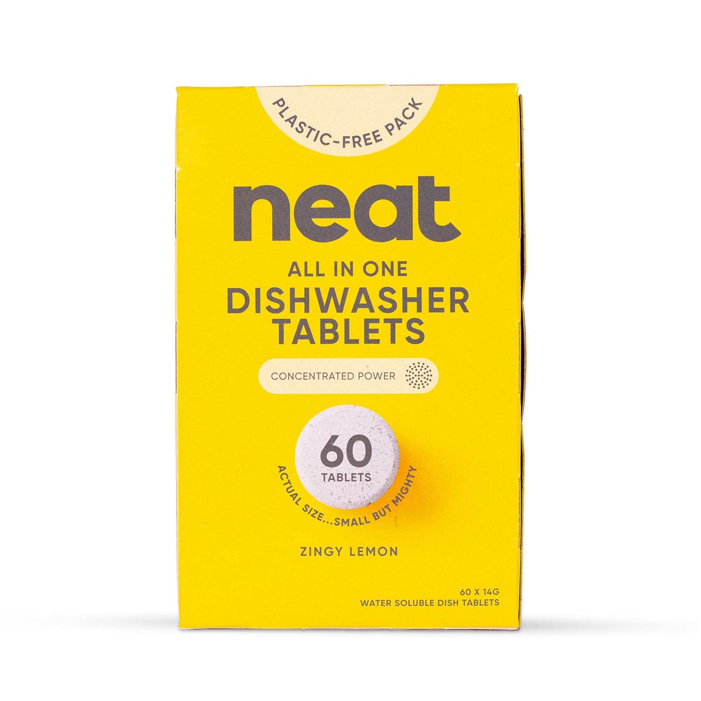 neat. Dishwasher Cleaners All in One Dishwasher Tablets - Zingy Lemon - neat.