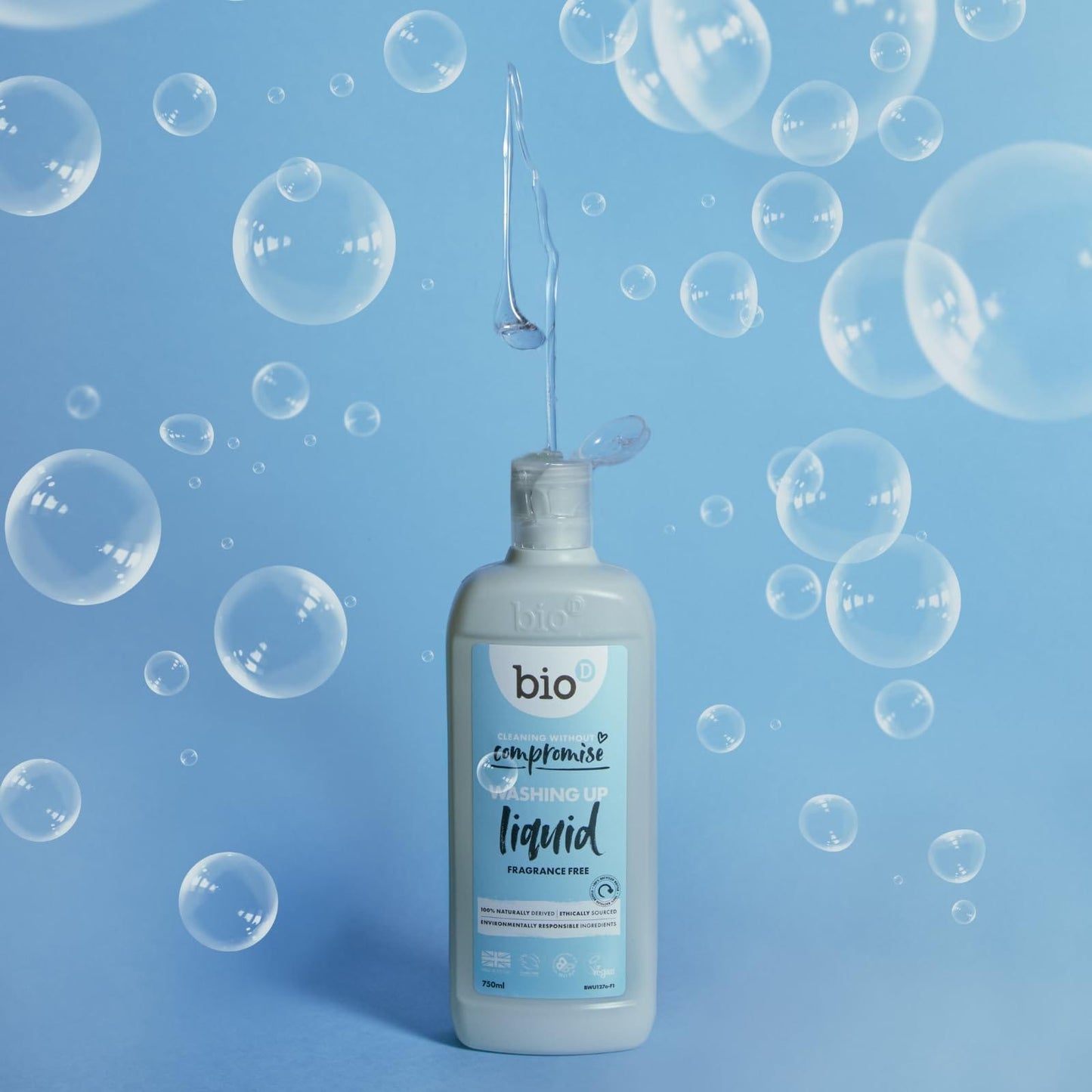 Bio-D Dishwasher Cleaners Dishwasher Rinse Aid 750ml - Bio-D