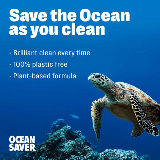 Ocean Saver Dishwasher Cleaners Eco Dishwasher Tablets - Plastic Free - 30 Pack - OceanSavers