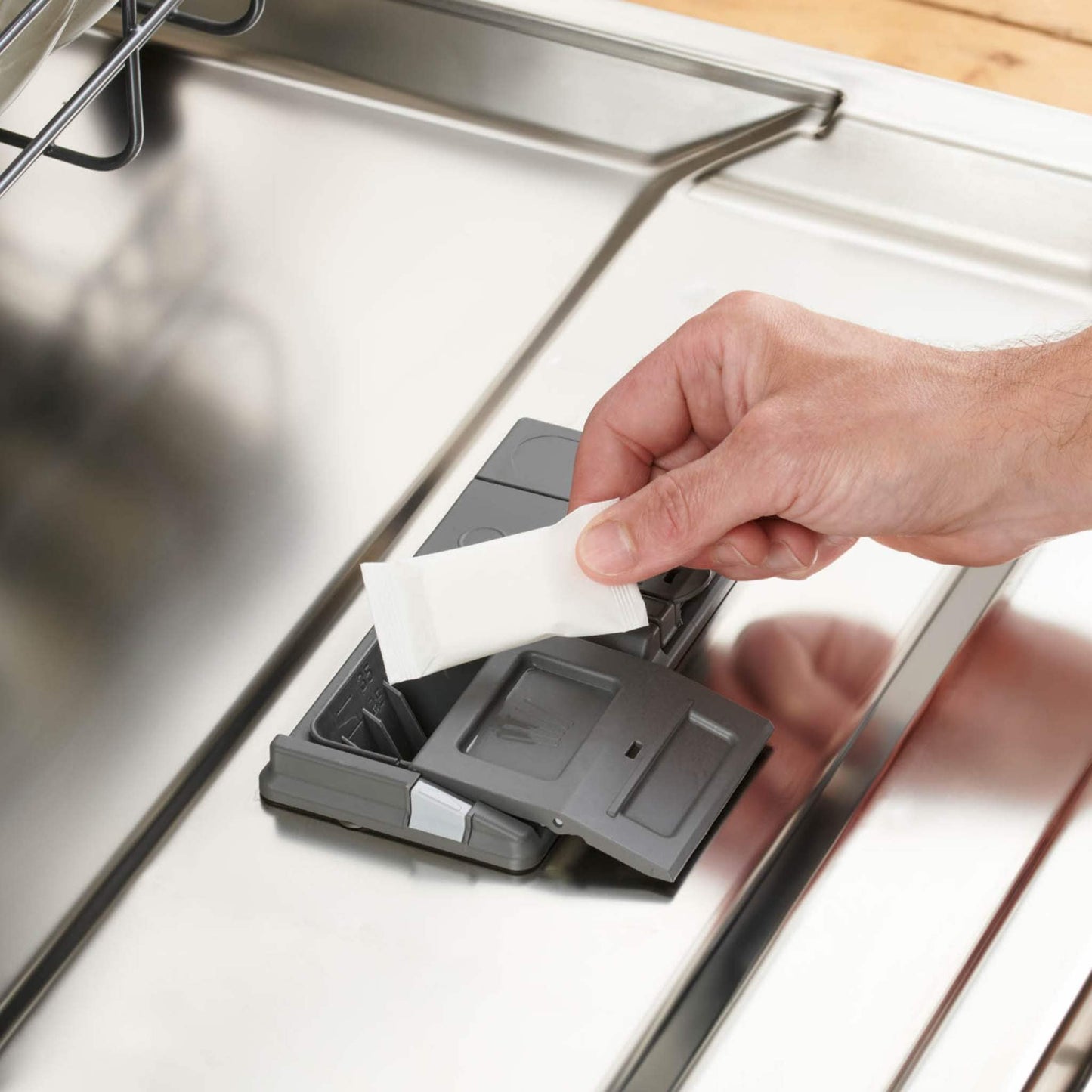 EcoLiving Dishwasher Cleaners Sparkle Clean Dishwasher Tablets - Plant-Based, Plastic-Free All-in-One TABS - 30x15g