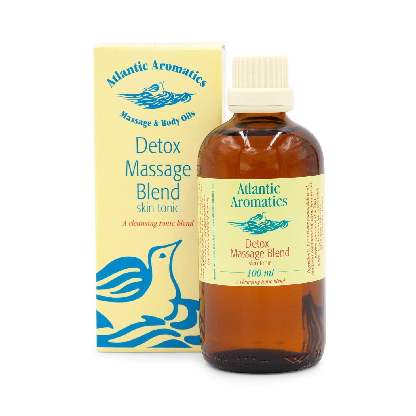 Atlantic Aromatics Essential Oil CLEARANCE Detox Massage Oil 100ml - Atlantic Aromatics