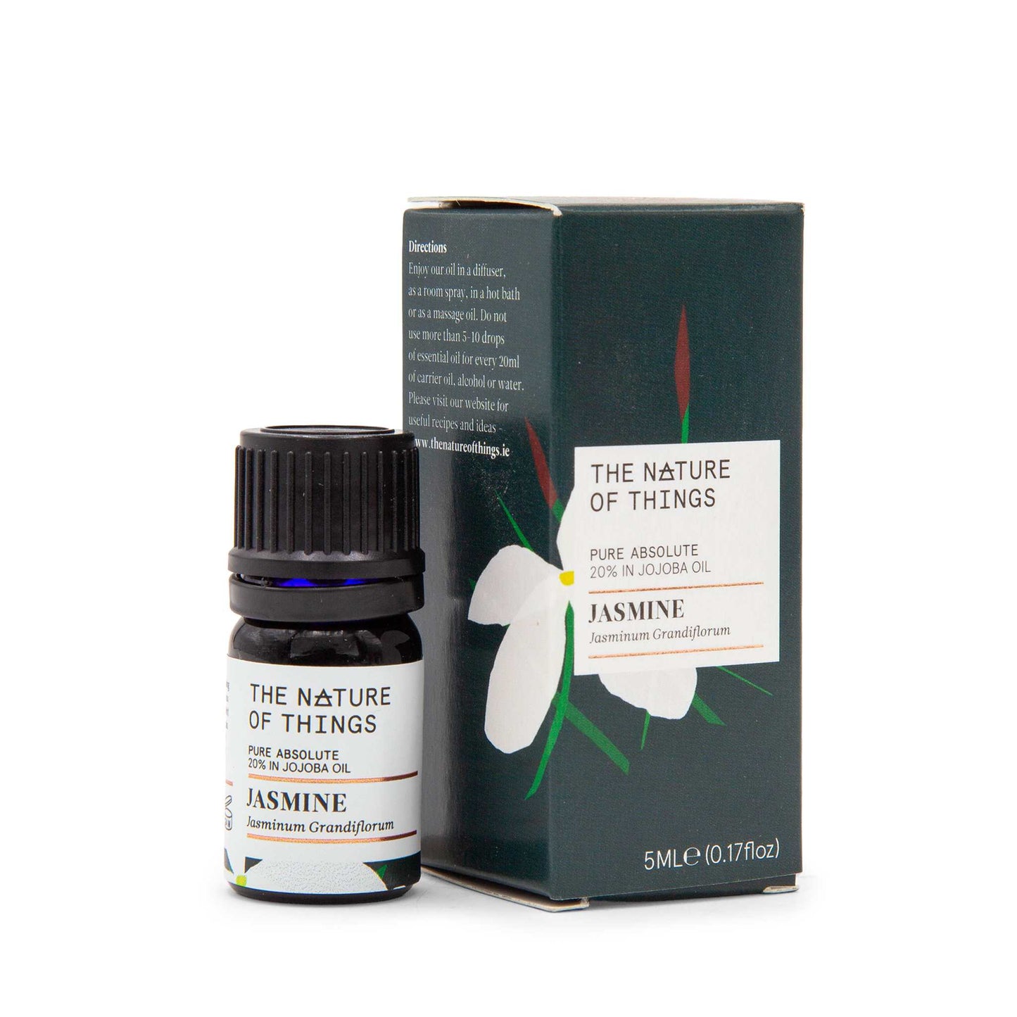 The Nature of Things Essential Oil Jasmine Absolute Essential Oil (20% in Jojoba Oil) – 5ml The Nature of Things