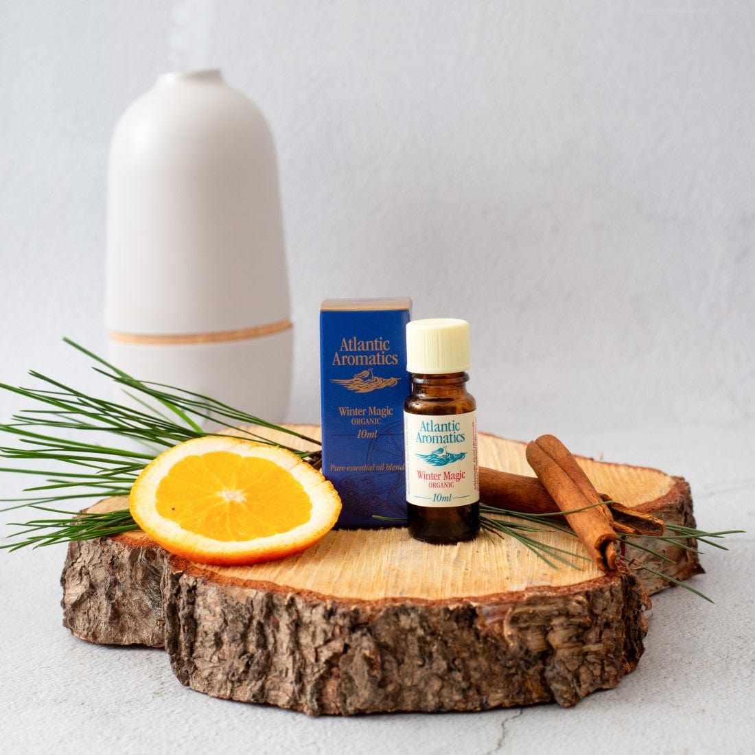 Atlantic Aromatics Essential Oil Winter Magic 10ml - Cinnamon, Orange and Frankincense -  Atlantic Aromatics