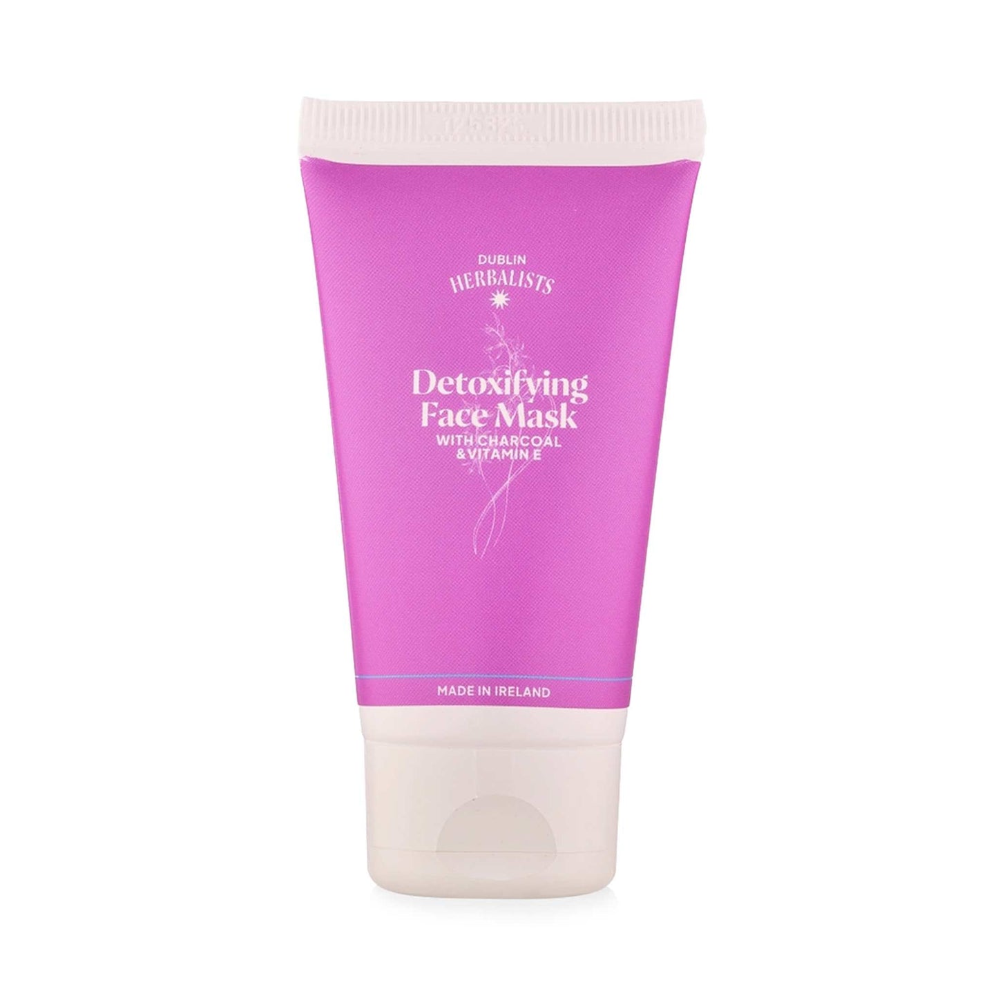 Dublin Herbalists Face Mask Detoxifying Face Mask - Charcoal & Vitamin E - 50 ml - Dublin Herbalists